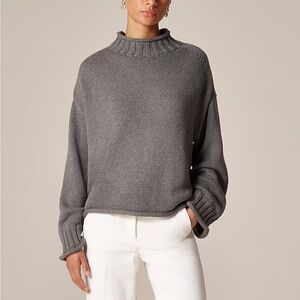 J crew roll neck sweater